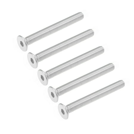 Uxcell M8x70mm Flat Head Machine Screws Inner Hex Screw 304 Stainless Steel Fasteners Bolts 5 Pack
Uxcell M8x70mm Flat Head Machine Screws Inner Hex Screw 304 Stainless Steel Fasteners Bolts 5 Pack