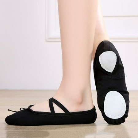 Qepwscx Girls Ballet Elastic Band Dance Shoes Canvas Gymnastics Flats Split Sole Shoes Clearance
Qepwscx Girls Ballet Elastic Band Dance Shoes Canvas Gymnastics Flats Split Sole Shoes Clearance