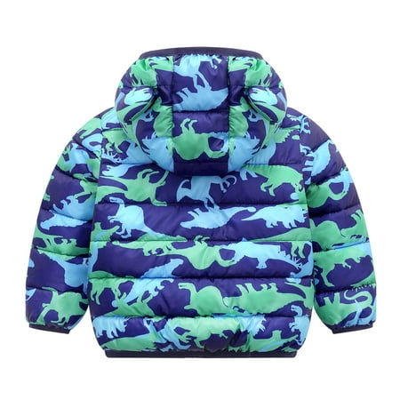 EHTMSAK Toddler Baby Boy Girl Hooded Thicken Coat Children Padded Cartoon Print Zip Up Outerwear Long Sleeve Fall Winter Puffer Jacket Blue 1Y-4Y 100
EHTMSAK Toddler Baby Boy Girl Hooded Thicken Coat Children Padded Cartoon Print Zip Up Outerwear Long Sleeve Fall Winter Puffer Jacket Blue 1Y-4Y 100