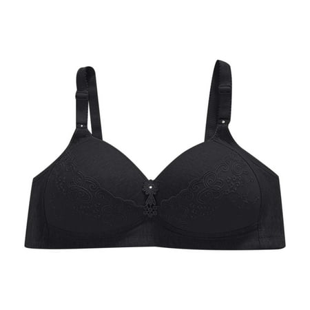 YWDJ Maternity Bras for Breastfeeding Ladies Fashion Comfortable Breathable Gathers No Rims Bra Woman Cotton Thin Underwear Black XL(42/95)
YWDJ Maternity Bras for Breastfeeding Ladies Fashion Comfortable Breathable Gathers No Rims Bra Woman Cotton Thin Underwear Black XL(42/95)