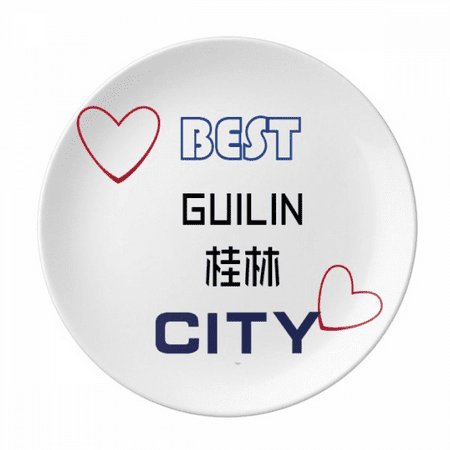 National Travel City Guilin Plate Decorative Porcelain Salver Tableware Dinner Dish
National Travel City Guilin Plate Decorative Porcelain Salver Tableware Dinner Dish