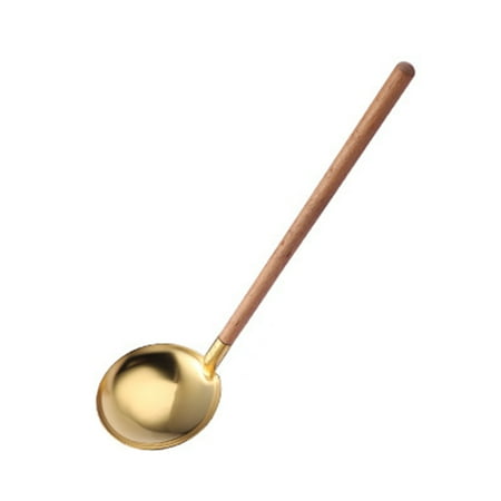 TINYSOME Slotted Spoons Stainless Steel Skimmer Spoon with Heat Resistant Wooden Handle
TINYSOME Slotted Spoons Stainless Steel Skimmer Spoon with Heat Resistant Wooden Handle