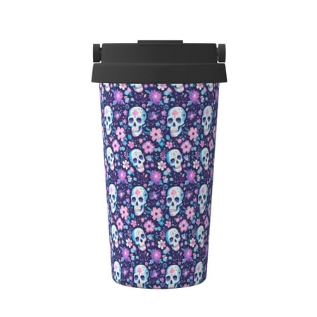 Junzan Skull Purple Flower for Stainless Steel Vacuum Insulated Tumbler - Reusable Insulated Cold Brew Iced Coffee Cup Thermos -Gifts for Women Men Him Her
Junzan Skull Purple Flower for Stainless Steel Vacuum Insulated Tumbler - Reusable Insulated Cold Brew Iced Coffee Cup Thermos -Gifts for Women Men Him Her