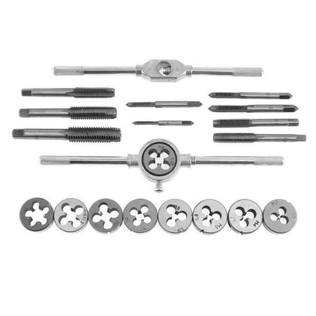 Tap and Die Set 20Pcs Tap Wrench Threading Tools Metric/ Hand Tapping Tools for Screw Thread Tap Die Tap
Tap and Die Set 20Pcs Tap Wrench Threading Tools Metric/ Hand Tapping Tools for Screw Thread Tap Die Tap