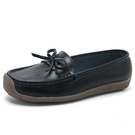 Women‘s Bowknot Flat Loafers Lightweight Anti-slip Slip On Shoes Comfortable Soft-sole Shoes
Women‘s Bowknot Flat Loafers Lightweight Anti-slip Slip On Shoes Comfortable Soft-sole Shoes