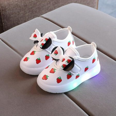 Kiplyki Wholesale Spring Autumn Children LED Light Up Girls Bow Strawberry Baby Casual Luminous Shoes
Kiplyki Wholesale Spring Autumn Children LED Light Up Girls Bow Strawberry Baby Casual Luminous Shoes
