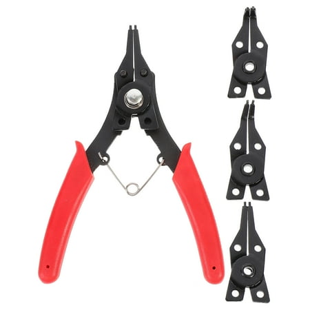 1 Set Multi-functional Snap Ring Plier Tool 4 In 1 Interchangeable Circlip Plier
1 Set Multi-functional Snap Ring Plier Tool 4 In 1 Interchangeable Circlip Plier