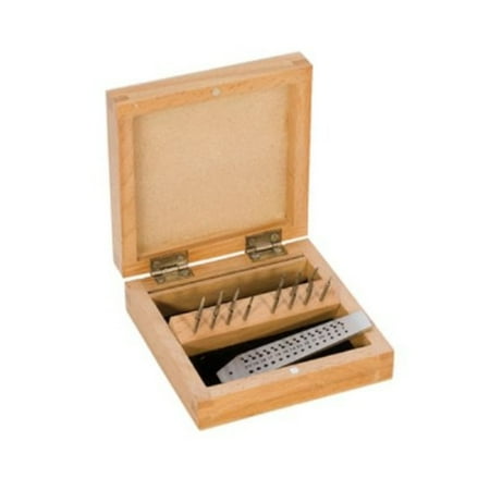 Mini Tap and Die Set 14 Piece Set with Box | TAP-135.50 Great for metal work threading wire and more
Mini Tap and Die Set 14 Piece Set with Box | TAP-135.50 Great for metal work threading wire and more