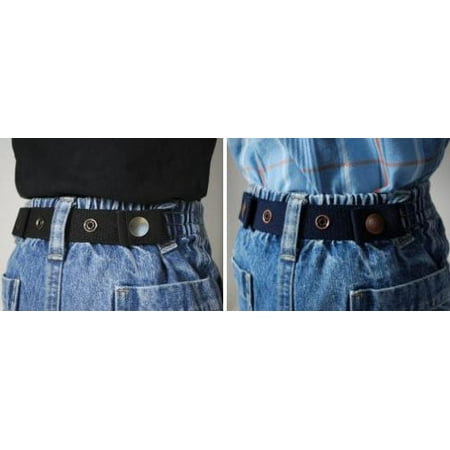 Dapper Snapper Toddler Belts (2 Pack) Navy & Black