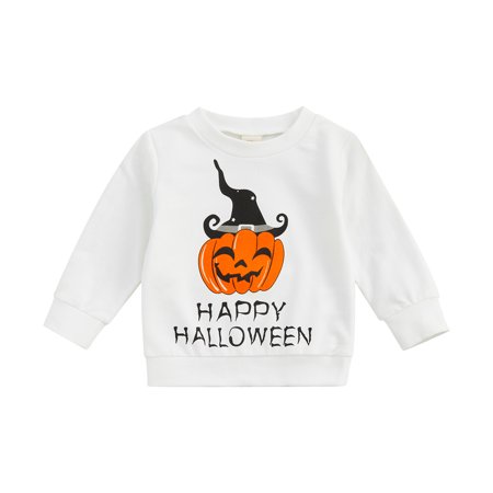 Bagilaanoe Toddler Baby Girl Boy Halloween Sweatshirt Long Sleeve Pumpkin Print Pullover 6M 12M 18M 24M Fall Tops Tee
Bagilaanoe Toddler Baby Girl Boy Halloween Sweatshirt Long Sleeve Pumpkin Print Pullover 6M 12M 18M 24M Fall Tops Tee