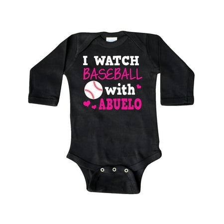 Inktastic I Watch Baseball with My Abuelo Gift Baby Boy or Baby Girl Long Sleeve Bodysuit
Inktastic I Watch Baseball with My Abuelo Gift Baby Boy or Baby Girl Long Sleeve Bodysuit