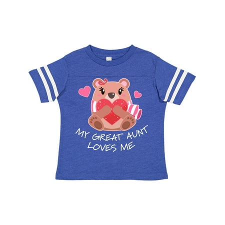 Inktastic My Great Aunt Loves me- bear and hearts Gift Toddler Boy or Toddler Girl T-Shirt
Inktastic My Great Aunt Loves me- bear and hearts Gift Toddler Boy or Toddler Girl T-Shirt
