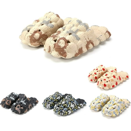Homgreen Bubble Slides Slippers for Women Novelty Tie Dye Non-slip Spa Slippers Super Soft Breathable Pillow Stress Relif Sandals Gym House Shower Bedroom Slippers
Homgreen Bubble Slides Slippers for Women Novelty Tie Dye Non-slip Spa Slippers Super Soft Breathable Pillow Stress Relif Sandals Gym House Shower Bedroom Slippers