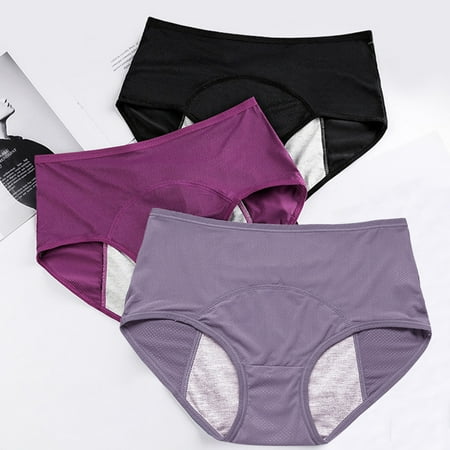 Xinhuadsh Leak-proof Breathable Menstruation Briefs Extra Protection Mid Rise High Rise Stretchy Menstrual Panties for Daily Wear
Xinhuadsh Leak-proof Breathable Menstruation Briefs Extra Protection Mid Rise High Rise Stretchy Menstrual Panties for Daily Wear