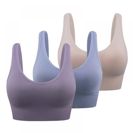 3 Pack Sports Bra for Women Longline Padded Bra Yoga Crop Tank Tops Fitness Workout Running Top
3 Pack Sports Bra for Women Longline Padded Bra Yoga Crop Tank Tops Fitness Workout Running Top