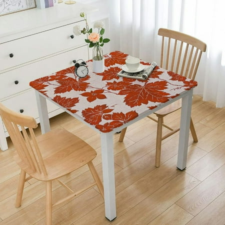 ONETECH Fall Jacquard Tablecloth Maple Leaf Damask Table Cloth Waterproof Fabric Table Cover for Harvest and Thanksgiving Decorations 46*46
ONETECH Fall Jacquard Tablecloth Maple Leaf Damask Table Cloth Waterproof Fabric Table Cover for Harvest and Thanksgiving Decorations 46*46