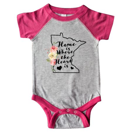 Inktastic Minnesota Home is Where the Heart is with Watercolor Floral Gift Baby Boy or Baby Girl Bodysuit
Inktastic Minnesota Home is Where the Heart is with Watercolor Floral Gift Baby Boy or Baby Girl Bodysuit