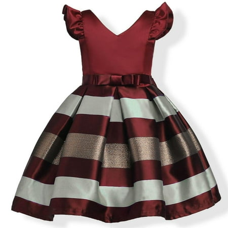 NZRVAWS 3T Toddler Baby Girls Princess Dress Stripe Ruffle Sleeve Sleeveless V Neck Dress 1PCS Princess Dress 3-4T Red
NZRVAWS 3T Toddler Baby Girls Princess Dress Stripe Ruffle Sleeve Sleeveless V Neck Dress 1PCS Princess Dress 3-4T Red