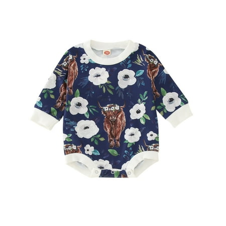 Baby Girls Bodysuits Floral Printed Winter Long Sleeve Cow Printed Newborn Kids Children Cartoon Trendy Soft Cute Outwear Streetwear Spring Summer Rompers Jumpsuits
Baby Girls Bodysuits Floral Printed Winter Long Sleeve Cow Printed Newborn Kids Children Cartoon Trendy Soft Cute Outwear Streetwear Spring Summer Rompers Jumpsuits