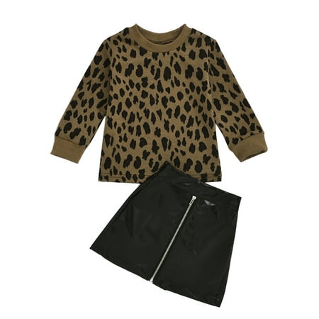 Calsunbaby Toddler Baby Girls Leopard Sweater Tops + Cortical Skirt Dress Outfit 1-5 Years
Calsunbaby Toddler Baby Girls Leopard Sweater Tops + Cortical Skirt Dress Outfit 1-5 Years