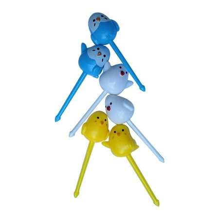 6pcs/set Mini Cartoon Chick Fruit Fork Kids Snack Dessert Pick Ca Bento Lunches Party Decoration Cute Forks
6pcs/set Mini Cartoon Chick Fruit Fork Kids Snack Dessert Pick Ca Bento Lunches Party Decoration Cute Forks
