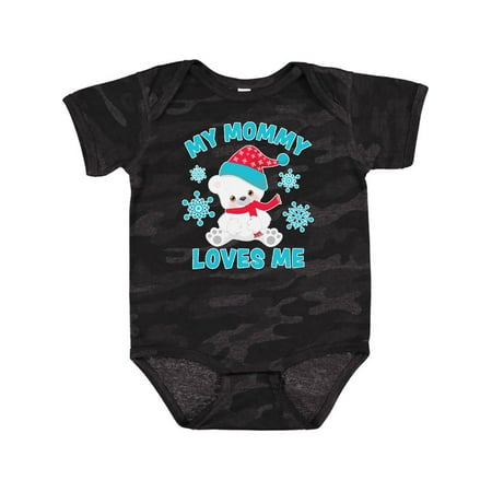 Inktastic Polar Bear My Mommy Loves Me in Santa Hat with Snowflakes Gift Baby Boy or Baby Girl Bodysuit
Inktastic Polar Bear My Mommy Loves Me in Santa Hat with Snowflakes Gift Baby Boy or Baby Girl Bodysuit