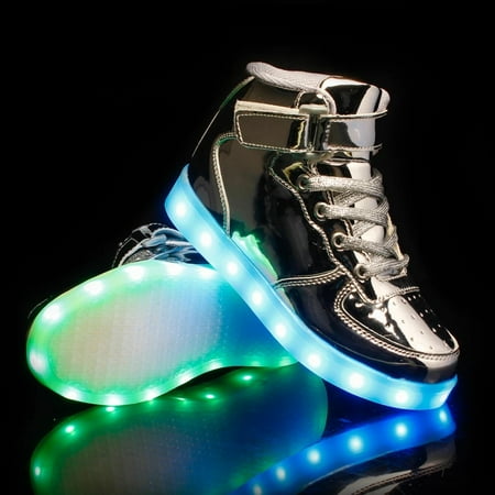 Led USB Charging Shoes Glowing Sneakers Adults Hook Loop Luminous Shoes for Men Women Skateboard High Top Running Sports Lovers Shoes
Led USB Charging Shoes Glowing Sneakers Adults Hook Loop Luminous Shoes for Men Women Skateboard High Top Running Sports Lovers Shoes