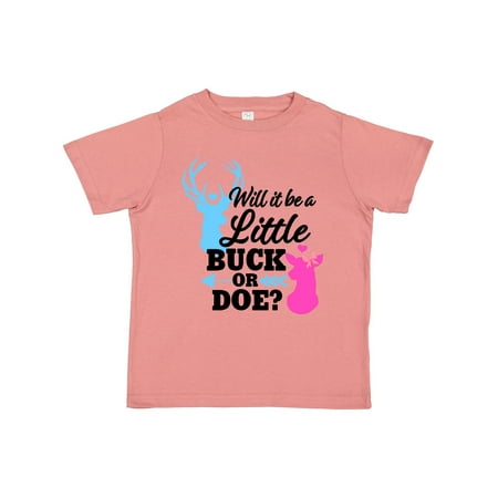 Inktastic Gender Reveal Will It Be a Little Buck or Doe Gift Toddler Toddler Girl T-Shirt
Inktastic Gender Reveal Will It Be a Little Buck or Doe Gift Toddler Toddler Girl T-Shirt