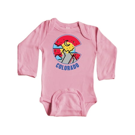 Inktastic Colorado Mountain Scene with Clouds and Moon Gift Baby Boy or Baby Girl Long Sleeve Bodysuit
Inktastic Colorado Mountain Scene with Clouds and Moon Gift Baby Boy or Baby Girl Long Sleeve Bodysuit