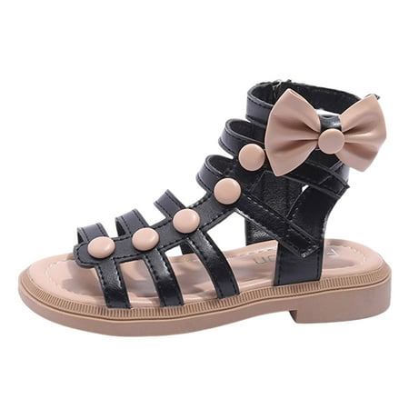 Pedort Sandals Shoes For Girls Dressy Summer Girls Strappy Sandal Open Toe Summer Sandals Black 32
Pedort Sandals Shoes For Girls Dressy Summer Girls Strappy Sandal Open Toe Summer Sandals Black 32