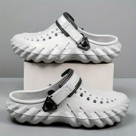 ASWMXR Men‘s Trendy Clogs With Strap For Home And Outdoor Use Casual Summer Walking Slippers
ASWMXR Men‘s Trendy Clogs With Strap For Home And Outdoor Use Casual Summer Walking Slippers