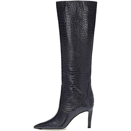 Women s Knee High Boots Stiletto Heel Pointed Toe Mid-Calf Boot Casual Dress Combat Booties Large Size
Women s Knee High Boots Stiletto Heel Pointed Toe Mid-Calf Boot Casual Dress Combat Booties Large Size