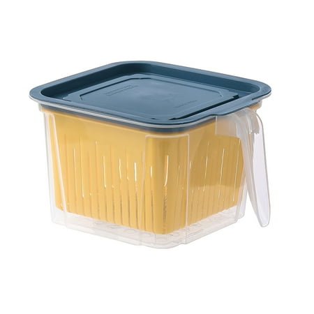Toma Kitchen Food Storage Container with Drainer Basket Garlic Keep Saver Tasteless PP Plastic Vegetable Fruit Organizer with Portable Handle and Lid Sealed Food Storage Box
Toma Kitchen Food Storage Container with Drainer Basket Garlic Keep Saver Tasteless PP Plastic Vegetable Fruit Organizer with Portable Handle and Lid Sealed Food Storage Box