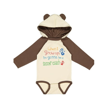 Inktastic Future Soccer Coach Baby Gift Gift Baby Boy or Baby Girl Long Sleeve Bodysuit
Inktastic Future Soccer Coach Baby Gift Gift Baby Boy or Baby Girl Long Sleeve Bodysuit