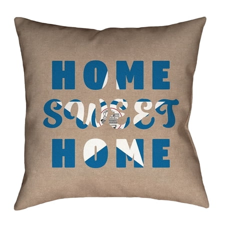 ArtVerse Katelyn Elizabeth Home Sweet Houston Pillow - Cotton Twill