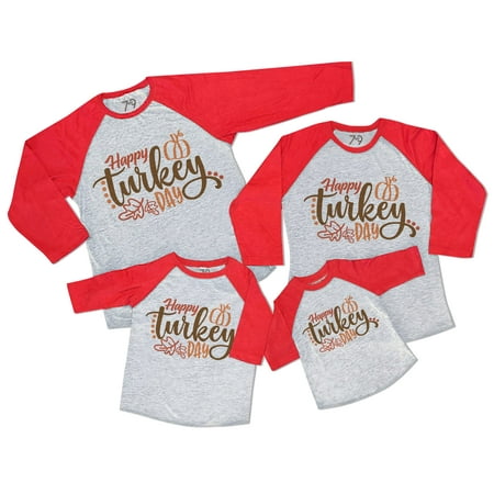 7 ate 9 Apparel Matching Family Happy Thanksgiving Shirts - Happy Turkey Day Tee - Red Shirt 4T
7 ate 9 Apparel Matching Family Happy Thanksgiving Shirts - Happy Turkey Day Tee - Red Shirt 4T