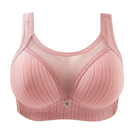 RYRJJ Clearance Women Mesh Lace Gather Push Up Bra Wireless Unpadded Comfort Full-Coverage Bra(Hot Pink XXL)
RYRJJ Clearance Women Mesh Lace Gather Push Up Bra Wireless Unpadded Comfort Full-Coverage Bra(Hot Pink XXL)