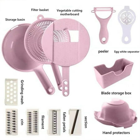 PRINxy Vegetable Chopper Multifunctional Food Chopper Multifunctional Vegetable Chopper With Container Vegetable Chopper Garlic Peeler With Cleaning Brush D
PRINxy Vegetable Chopper Multifunctional Food Chopper Multifunctional Vegetable Chopper With Container Vegetable Chopper Garlic Peeler With Cleaning Brush D