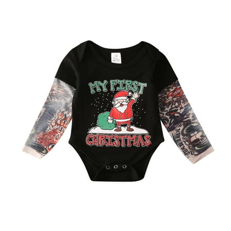 Imcute Baby Boy Romper with Thorny Qin Flower Arm Stitching Long-sleeved Round Neck Santa Claus/Elk Print Jumpsuit
Imcute Baby Boy Romper with Thorny Qin Flower Arm Stitching Long-sleeved Round Neck Santa Claus/Elk Print Jumpsuit