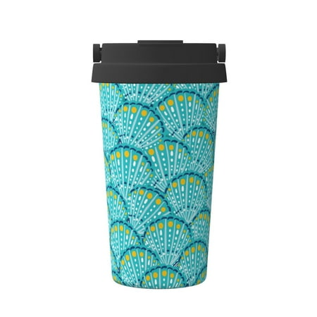 KLL Beautiful Seashells Pattern Stainless Steel Vacuum Insulated Tumbler - Carry Insulated Coffee Mug - Reusable Insulated Cold Brew Iced Coffee Cup Thermos
KLL Beautiful Seashells Pattern Stainless Steel Vacuum Insulated Tumbler - Carry Insulated Coffee Mug - Reusable Insulated Cold Brew Iced Coffee Cup Thermos