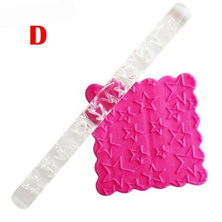Rolling Pin Embossing Acrylic Rolling Pin Fondant Sugar Craft Cake Baking Decorating Tool
Rolling Pin Embossing Acrylic Rolling Pin Fondant Sugar Craft Cake Baking Decorating Tool