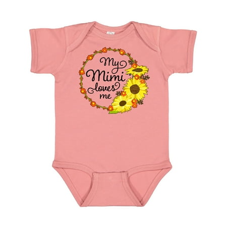 Inktastic My Mimi Loves Me with Sunflower Wreath Gift Baby Boy or Baby Girl Bodysuit
Inktastic My Mimi Loves Me with Sunflower Wreath Gift Baby Boy or Baby Girl Bodysuit
