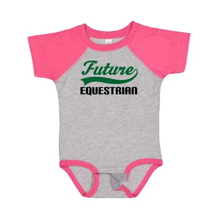 Inktastic Future Equestrian Horse Rider Gift Baby Boy Bodysuit