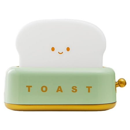 Baby Night Light Cute Bread Toast Lamp for Kids Room Silicone LED Nightlight Kawaii Bedroom Decor Birthday Gifts for Teen Girls green
Baby Night Light Cute Bread Toast Lamp for Kids Room Silicone LED Nightlight Kawaii Bedroom Decor Birthday Gifts for Teen Girls green