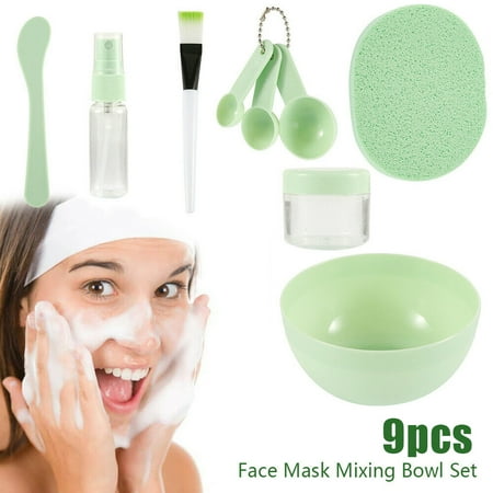 Bestope 9Pcs DIY Face Mask Mixing Bowl Set Spoon Brush Mixing Makeup Beauty Home Tools
Bestope 9Pcs DIY Face Mask Mixing Bowl Set Spoon Brush Mixing Makeup Beauty Home Tools
