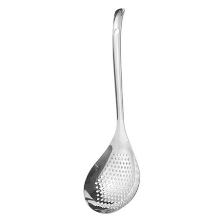 Stainless Steel Spoon With Bowl & Comfortable Grip Handle - Durable Strainer Spoon For Draining & Frying
Stainless Steel Spoon With Bowl & Comfortable Grip Handle - Durable Strainer Spoon For Draining & Frying