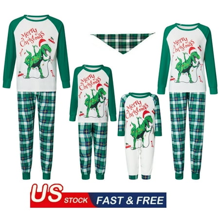 Christmas Pajamas Family Christmas Pjs Matching Sets for Adult Teen Baby and Dog Print Long Sleeve Tops and Plaid Pants Sleepwear
Christmas Pajamas Family Christmas Pjs Matching Sets for Adult Teen Baby and Dog Print Long Sleeve Tops and Plaid Pants Sleepwear