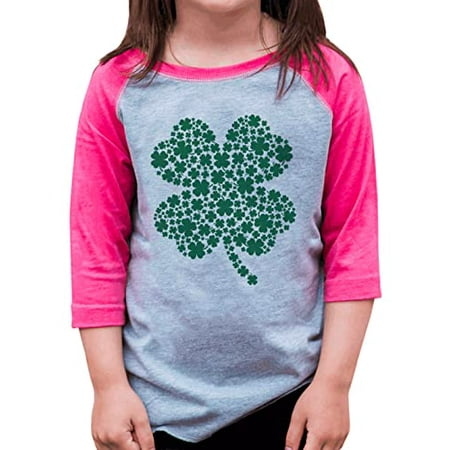 7 ate 9 Apparel Girls St. Patrick s Day Shirts - Four Leaf Clover Clovers Pink Shirt 18 Months
7 ate 9 Apparel Girls St. Patrick s Day Shirts - Four Leaf Clover Clovers Pink Shirt 18 Months