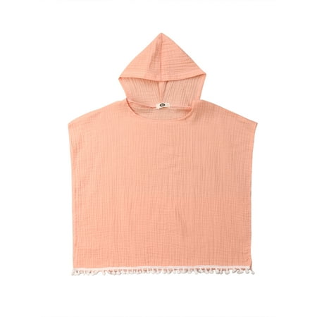CenturyX Kids Toddler Baby Girls Bikini Cover Up Solid Hooded Sleeveless Tassel Long Beach Dress Pink 3-4 Years
CenturyX Kids Toddler Baby Girls Bikini Cover Up Solid Hooded Sleeveless Tassel Long Beach Dress Pink 3-4 Years