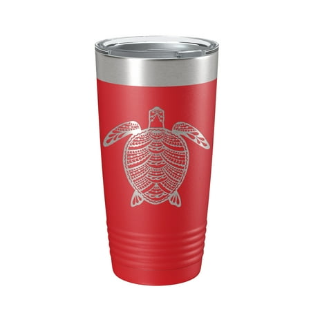 Sea Turtle Tumbler Zentangle Travel Mug Insulated Laser Engraved Coffee Cup 20 oz Red
Sea Turtle Tumbler Zentangle Travel Mug Insulated Laser Engraved Coffee Cup 20 oz Red